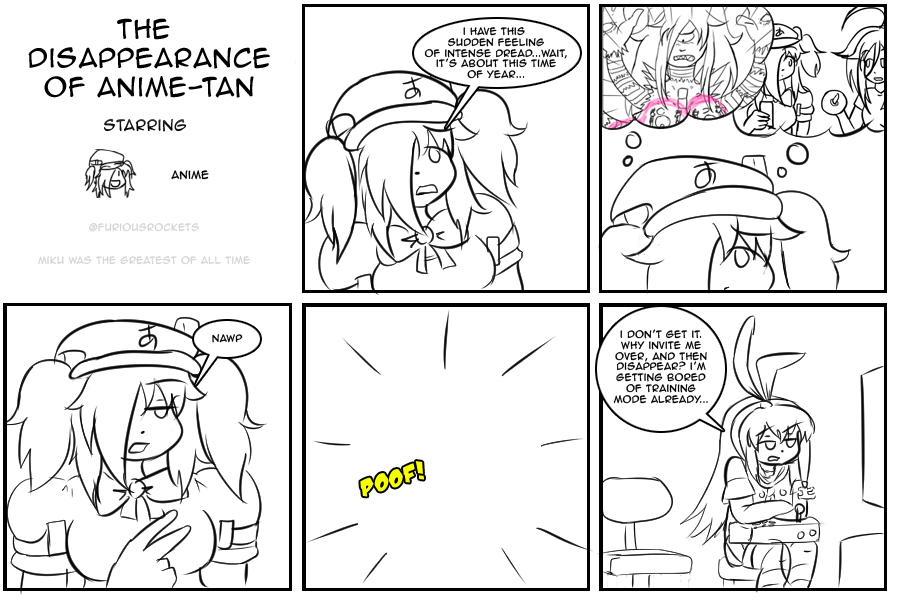 The Disappearance Of Anime Tan
